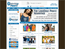 Tablet Screenshot of logodogzprintz.com